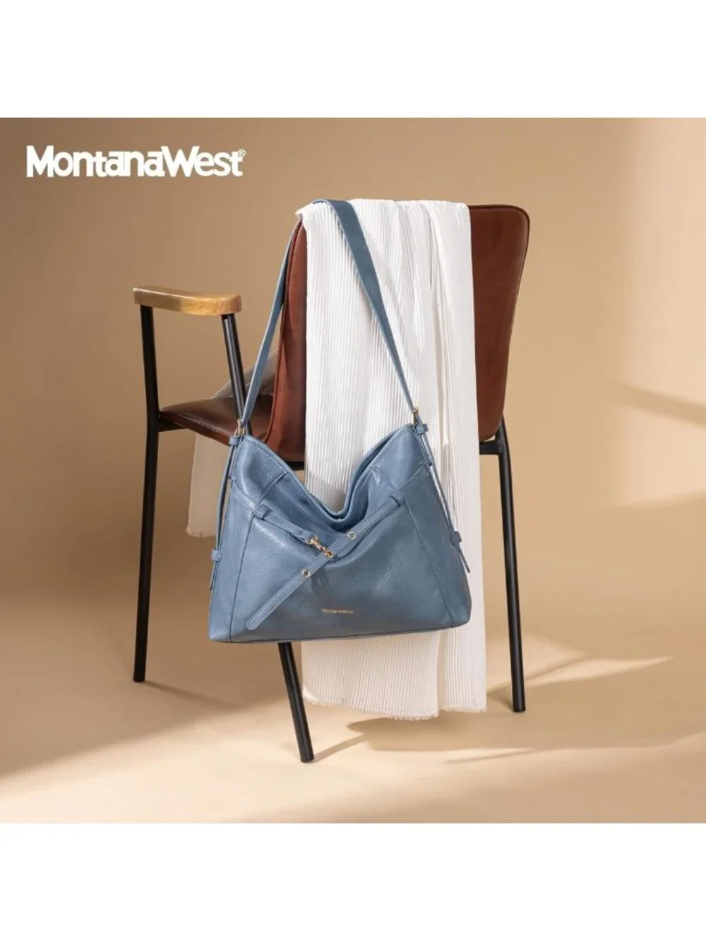 Stylish Adjustable Hobo Purse for Women | Trendy Belt Buckle Bag with Strap